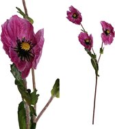 PTMD Garden Bloem Anemone Kunsttak - 35,5 x 11,5 x 68,5 cm - Roze