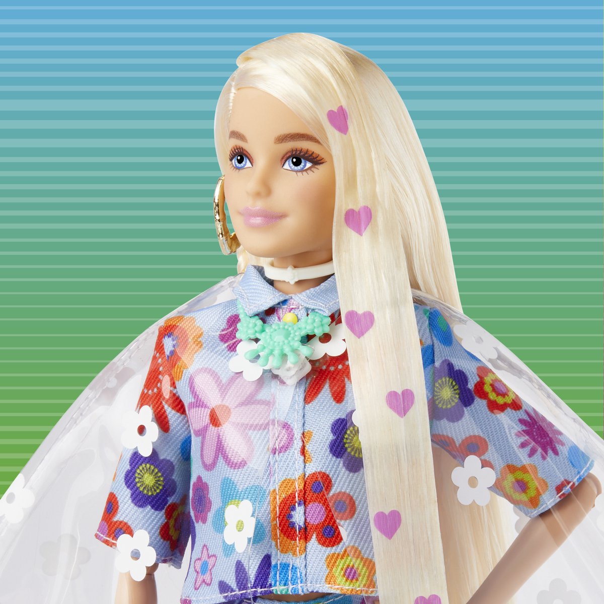 Barbie Tienerpop Extra Unicorn-pig Roze 2-delig