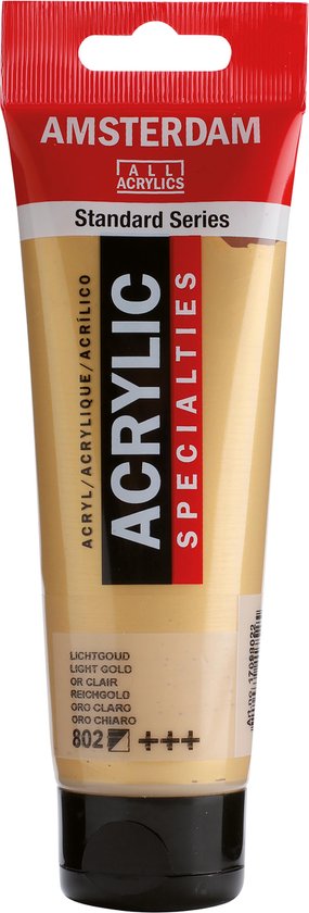Amsterdam Specialties Peinture acrylique 120 mL 802 Or clair