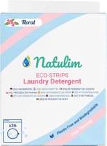 Natulim - Wasstrips - Detergent Sheets - Floral - Bloemen - 36 wasbeurten - Wasmiddel - Plasticvrij Biologisch Eco