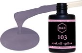 Gellak - 103 - 15 ml | B&N - soak off gellak