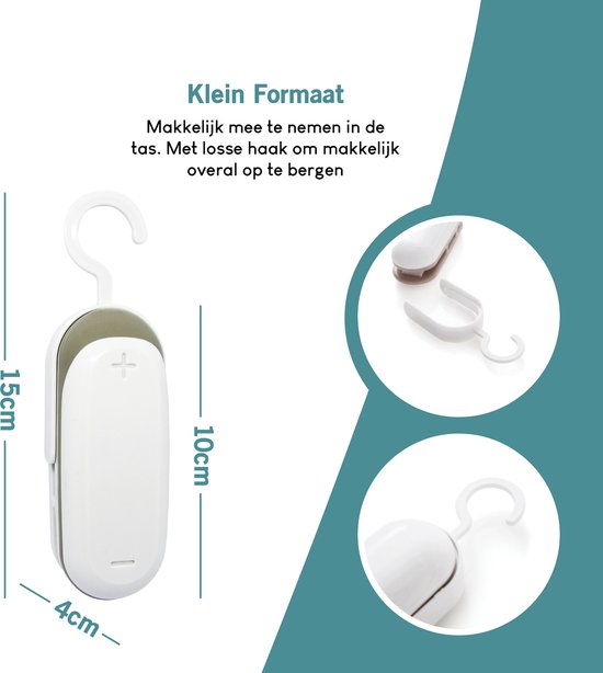 Mini Sealer Hand Sealer 2 in 1 Sealapparaat Sealer Mini