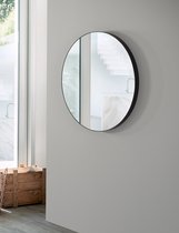 Pochon Home - Ronde Spiegel met Zwarte Lijst - 60 x 60 cm - Sun Ex