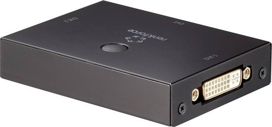 Renkforce 2 poorten DVI-switch Bidirectioneel bruikbaar Full HD 1080p @ 60 Hz van Renkforce — afbeelding 3