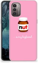 Leuk Hoesje Nokia G21 | G11 Telefoonhoesje Nut Boyfriend