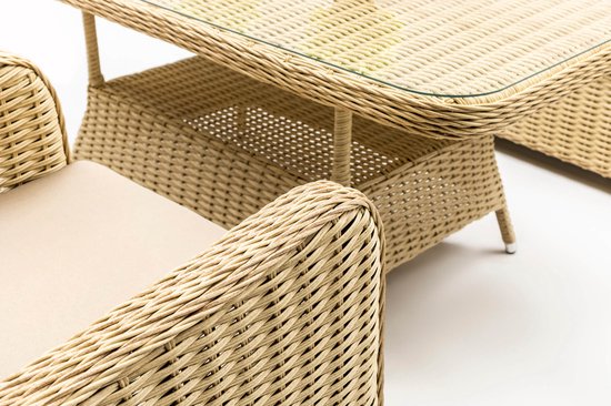 TREND HOME - Brussels - loungeset - Wicker - Rottan - 7 Delig - Trendy-Home