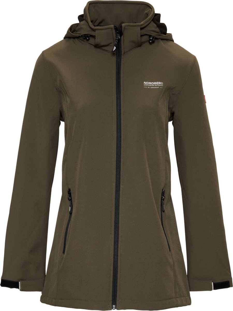Nordberg Iris Dames Softshell Ls05401-ay Kleur Groen