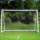 Luxiqo® Voetbaldoel – Voetbalgoal – Oefendoel – PVC – Voetbaldoel 244 x 155 cm