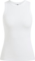 WE Fashion Dames tanktop van ribstof