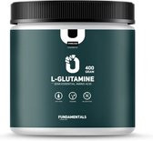 Fundamentals L-Glutamine - Aminozuren - Vegan - 400g - Voedingssupplement