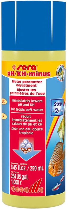 Foto: Ph kh minus 250 ml sera aquarium waterbehandeling