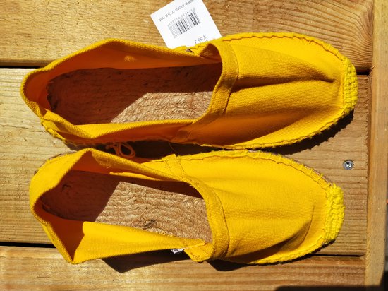 Espadrille junior taille 34 couleur jaune Mora Mora chaussure d'été chaussure d'été - chaussure junior garçon fille enfant