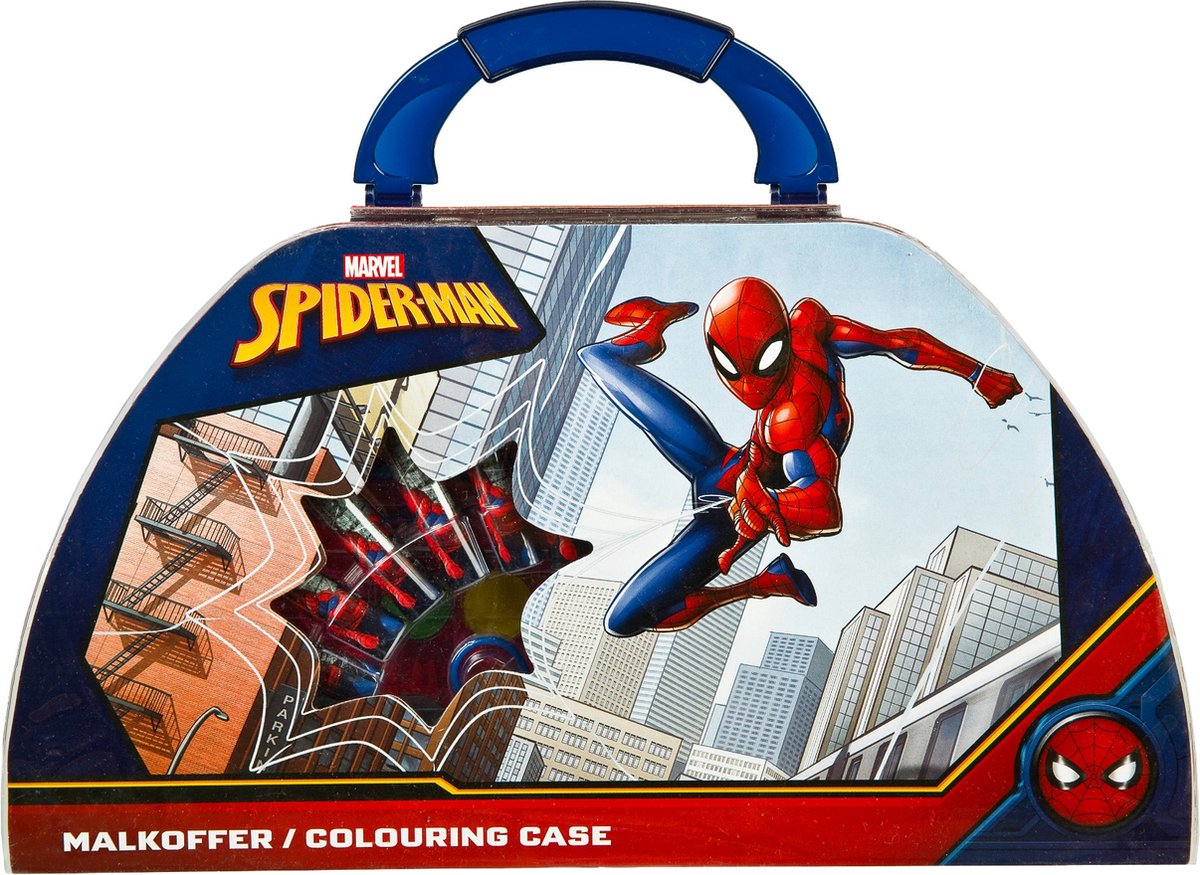 Marvel Set de Coloriage Spiderman Avengers, Coffret Peinture et Coloriage  Enfant Malette Dessin Peinture Garcon 50 Pcs, Idée Cadeau Garcon  (Multicolore Spiderman) : : Jeux et Jouets