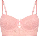 Hunkemöller Dames Lingerie Voorgevormde longline beugel bh Louise Kim Petras  - Oranje - maat E70