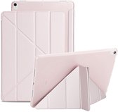 Tablet Hoes geschikt voor iPad Hoes 2019 - Air 3 - 10.5 inch - Smart Cover - A2152 - A2123 - A2154 - Roze