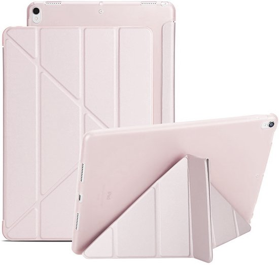 Mijlpaal Elementair Beoordeling SBVR iPad Hoes 2019 - Air 3 - 10.5 inch - Smart Cover - A2152 - A2123 -  A2154 - Roze | bol.com