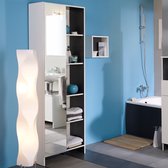 Kolomkast Artem 59cm met spiegel - wit