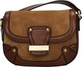 The Bridge Kleine Schoudertas / Crossbody Tas  Dames -  Leer - Allegra Wow     -  Cognac