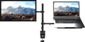 Monitor Arm voor 2 Schermen (32 Inch) - Laptop Arm - Laptop Houder - Monitor Beugel - Standaard