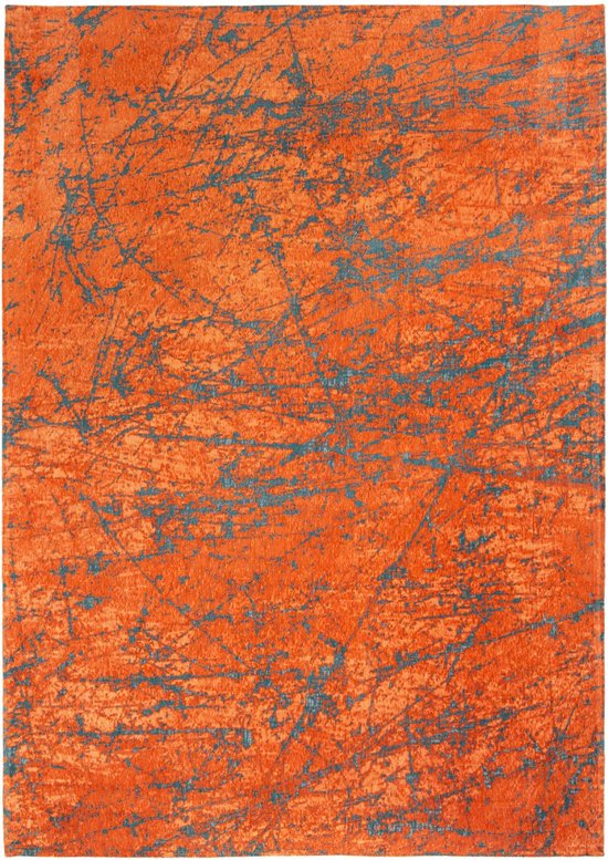 Vloerkleed Louis de Poortere Stellar Mad Men 9219 Nebula Orange Vloerkleed - 140x200  -  -  Tapijt -  -