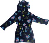 Peppa Pig badjas donkerblauw - Badjas voor kinderen - Peppa Pig badjas - Kinderbadjas - Badjas voor meisjes - Badjas voor jongens - Peppa Pig ochtendjas