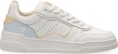 Hub  - MATCH L76 SNEAKER / LEATHER TERRY LINING - White/Lt.Blue - 36