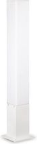 Ideal Lux Edo outdoor - Vloerlamp  Modern - Wit - H:79cm - GX53 - Voor Binnen - Aluminium - Vloerlampen  - Staande lamp - Staande lampen - Woonkamer - Slaapkamer