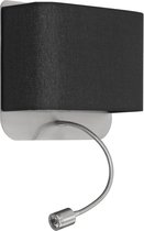 Light Your Home Muswell Plafondlamp -  - Aluminium - 1xLED - Woonkamer - Eetkamer - Black