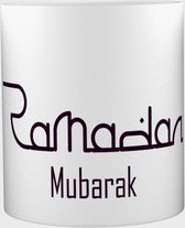 Akyol® Ramadan Mok met opdruk | ramadan | moslims | mubarak | 350 ML inhoud