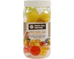 Zoofaria Fruitkuipje Papegaai Vogelsnack - Mix - 24 Stuks