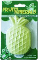 Happy Pet Fruity Mineral Ananas - Mineraalblok - 210 ml - 11 x 6.5 x 2.5 cm