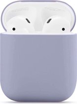Jumada - Airpods hoesje - Siliconen beschermhoesje voor de Apple AirPods oplaadcase - Baby blauw