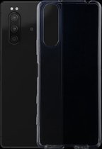 Mobigear Doorzichtig Hoesje geschikt voor Sony Xperia 5 Telefoonhoesje Flexibel TPU Extra Dun | Mobigear Ultra Thin Backcover | Doorzichtig Telefoonhoesje Xperia 5 | Xperia 5 Case | Back Cover - Transparant