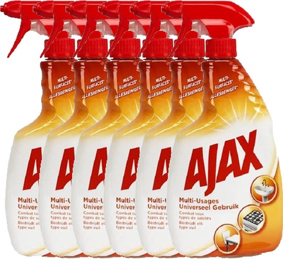 Ajax Universeel Allesreiniger Spray - 6 x 750 ml