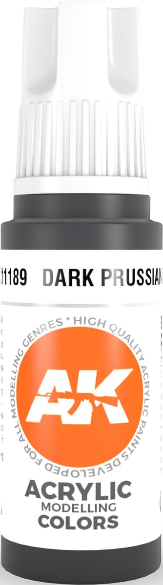 Dark Prussian Blue Acrylic Modelling Color - 17ml - AK-11189