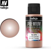 Vallejo Premium Airbrush Color Transp. Brown - 60 ml - VAL62078
