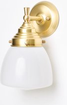 Art Deco Trade - Wandlamp Schoolbol Small Royal Messing