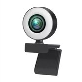 Webcam 1920x1080 FULL HD Camera Usb - Extra veiligheid Cover - Webcam - Webcam voor pc met USB