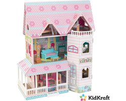 Product: KidKraft Abbey Herenhuis Poppenhuis met 18 accessoires, van het merk KidKraft