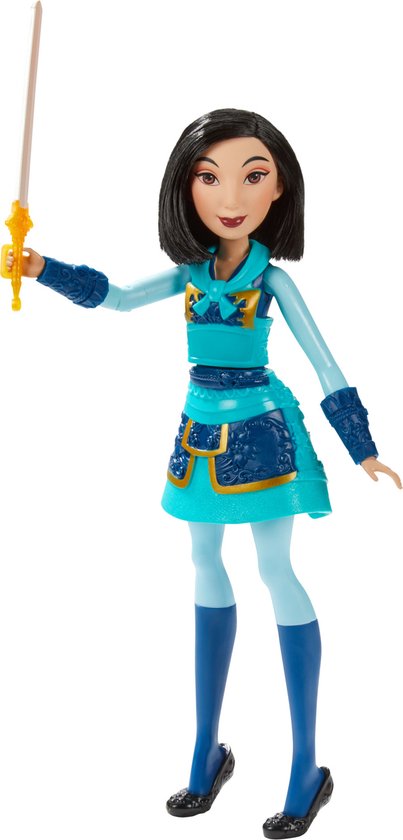 Disney Princesses Disney Princess Mulan Warrior Doll 30 cm bol