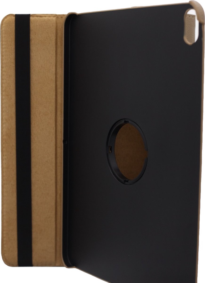 LuxeBass Apple iPad Pro 11 2020 Draaibaar Hoes 360 Rotating Multi stand Case - cover - Goud