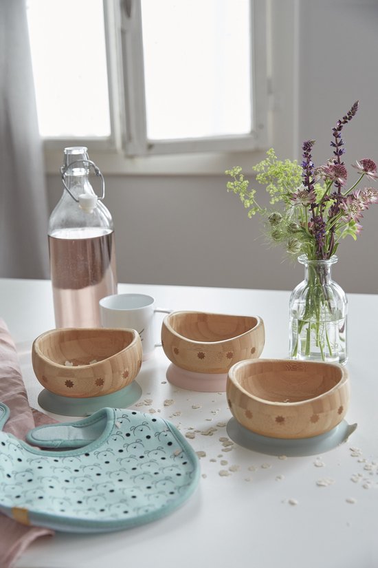 Lässig Servies set porselein en Siliconen Little Chums Dog