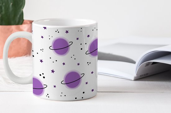 Tasse - Tasse à café - Espace - Planètes - Étoiles - Voyage dans Voyage  spatial 