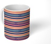 Mok - Koffiemok - Patronen - Afrika - Cultuur - Kunst - Mokken - 350 ML - Beker - Koffiemokken - Theemok
