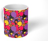 Mok - Koffiemok - Regenboog - Verf - Bandana - Patronen - Mokken - 350 ML - Beker - Koffiemokken - Theemok