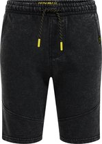 WE Fashion Jongens joggingshort met bikerdetails