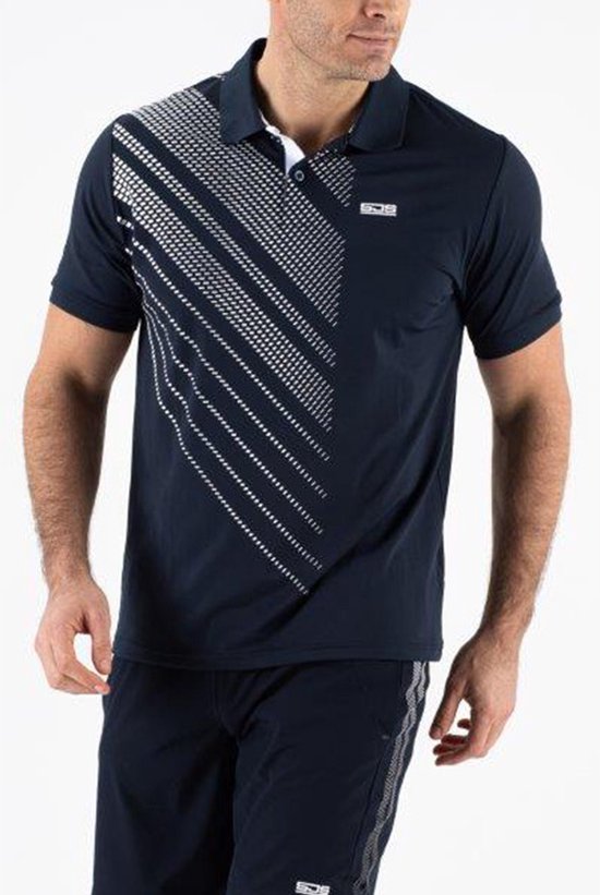 Sjeng Sports Poloshirt Nate Heren Navy