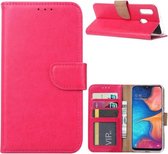 Samsung Galaxy A40 (SM-A405F) - Bookcase Roze - Portefeuille - Magneetsluiting