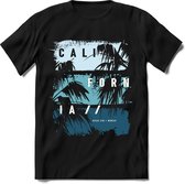 California Summer | TSK Studio Zomer Kleding  T-Shirt | Blauw | Heren / Dames | Perfect Strand Shirt Verjaardag Cadeau Maat 3XL