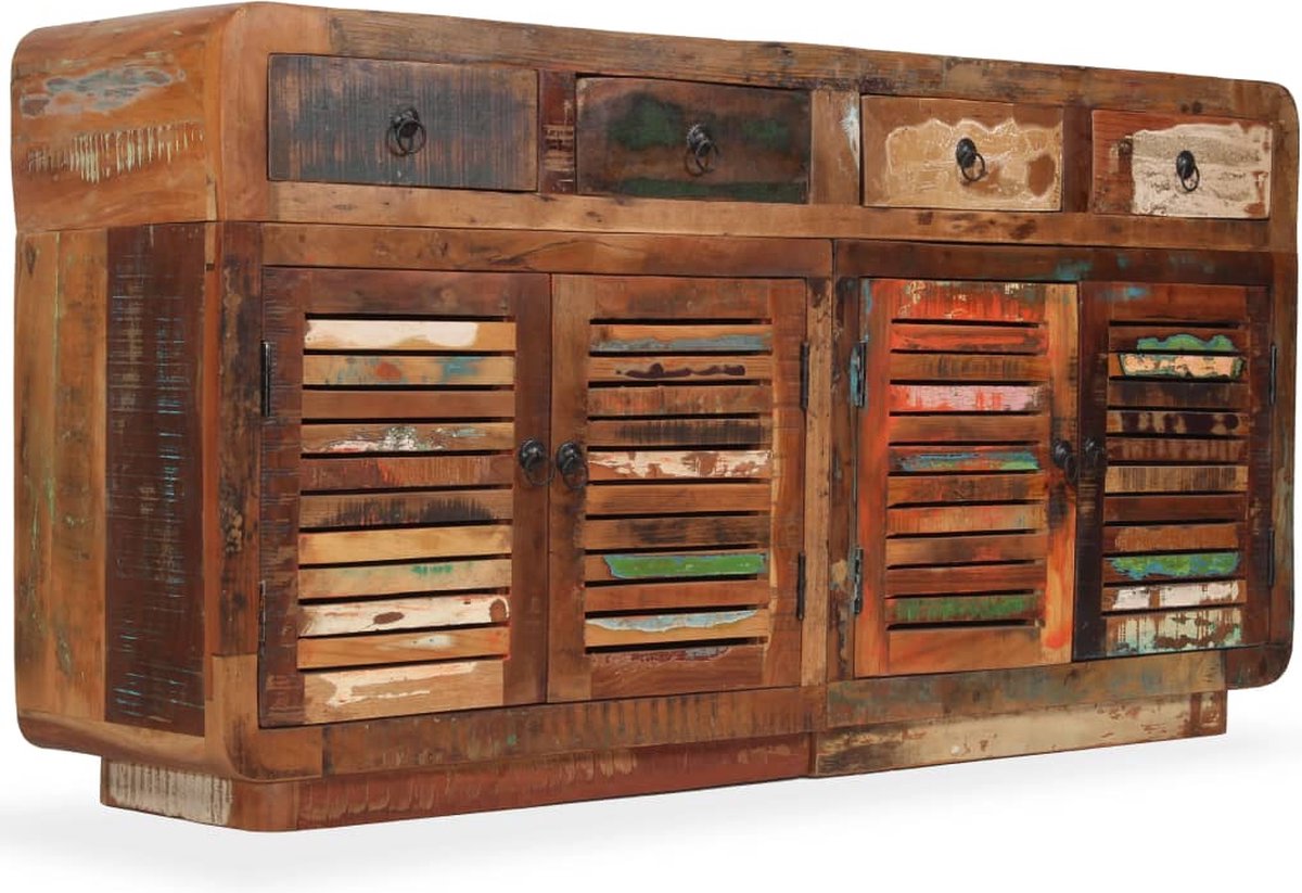 Medina Dressoir 150x35x75 cm massief gerecycled hout